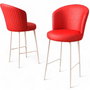 Hanah Home Uras - Rojo y Blanco (Set de 2 piezas)